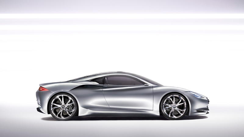 Illustration for article titled Photos Of Electric Infiniti Emerge-E Reveal Sleek Concept Supercar